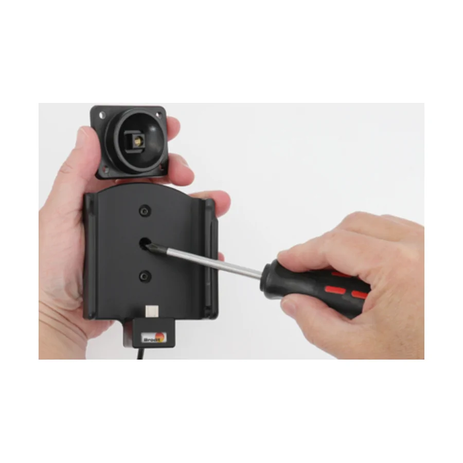 Bild 1 : 727220 : Brodit Halter Aktiv, mit Festanschluss, 12/24V, für SAMSUNG Galaxy A41