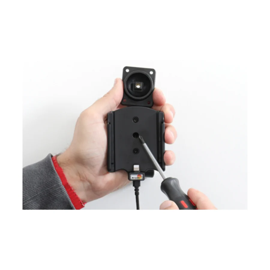 Bild 1 : 727234 : Brodit Halter Aktiv, mit Festanschluss, 12/24V, für APPLE iPhone 12 Mini