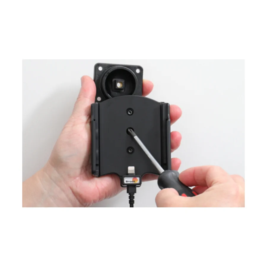 Bild 1 : 727235 : Brodit Halter Aktiv, mit Festanschluss, 12/24V, für APPLE iPhone 12