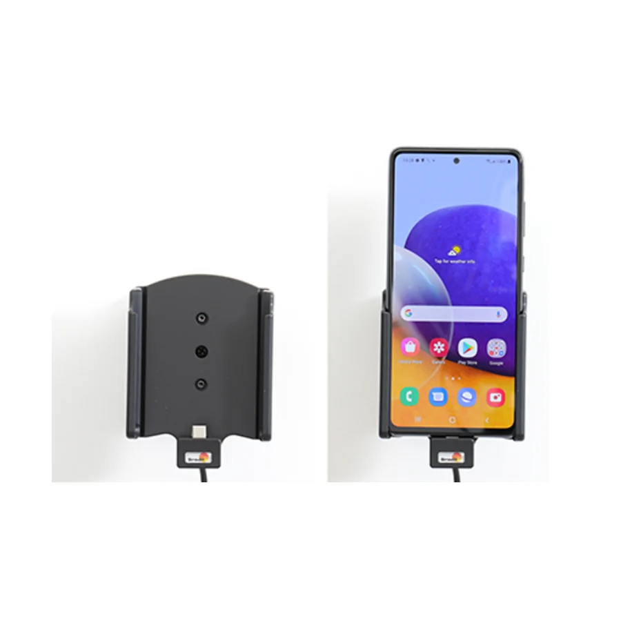 Bild 4 : 727257 : Brodit Halter Aktiv, mit Festanschluss, 12/24V, für SAMSUNG Galaxy A72