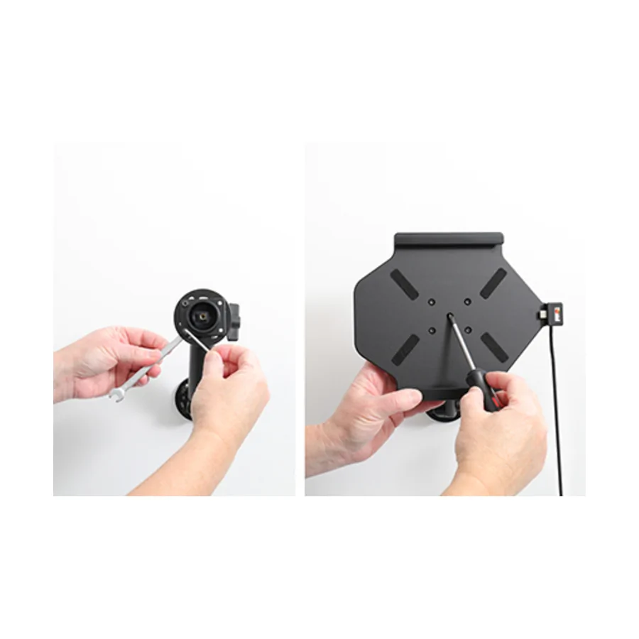 Bild 2 : 727271 : Brodit Halter Aktiv, mit Festanschluss, 12/24V, für LENOVO Tab K10