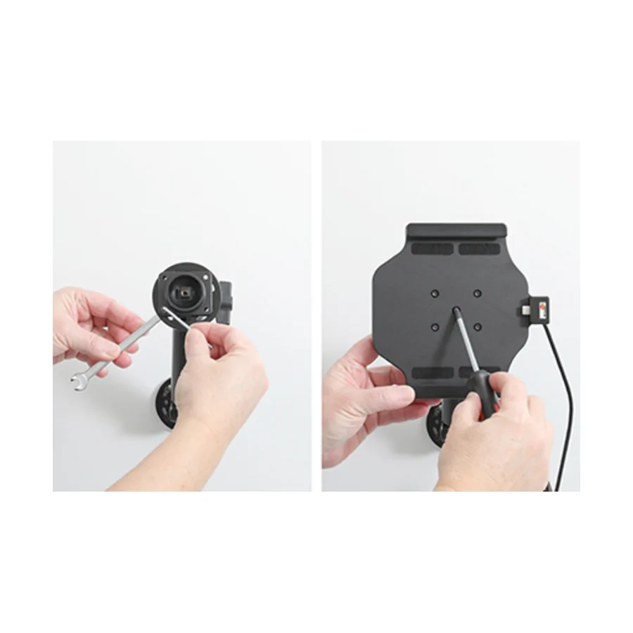 Bild 2 : 727278 : Brodit Halter Aktiv, mit Festanschluss, 12/24V, für APPLE iPad Mini (2021)
