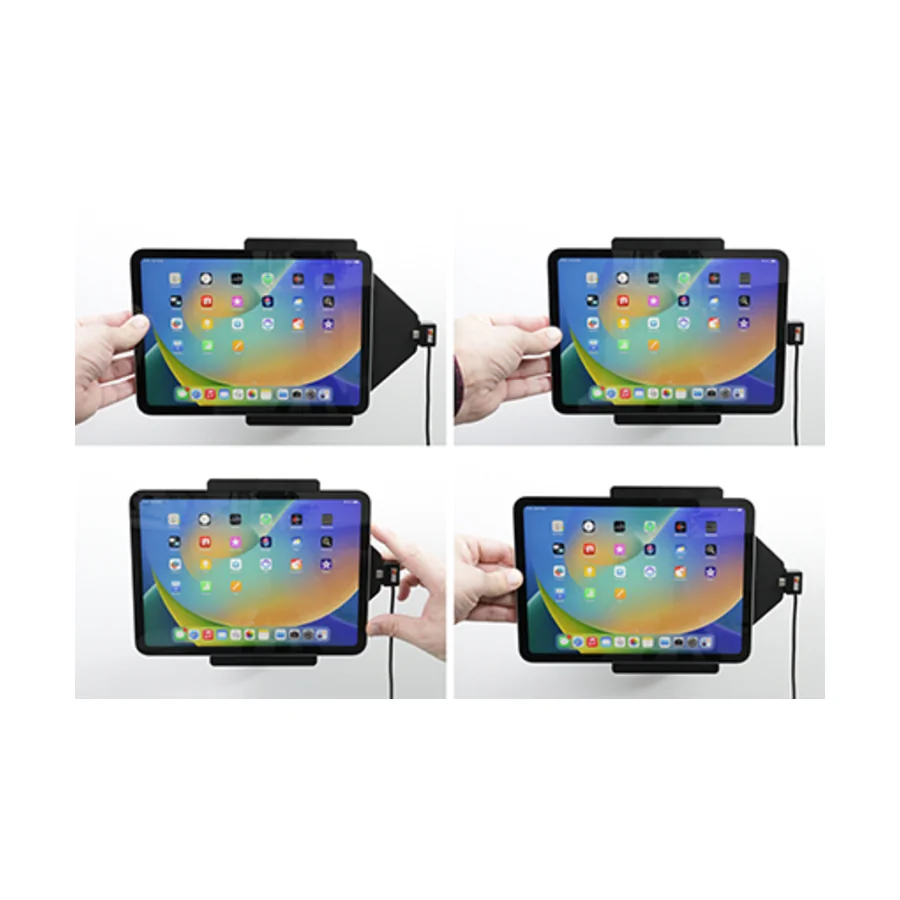 Bild 3 : 727339 : Brodit Halter Aktiv, mit Festanschluss, 12/24V, für APPLE iPad (2022)