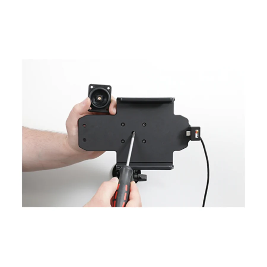 Bild 1 : 727349 : Brodit Halter Aktiv, mit Festanschluss, 12/24V, für LENOVO Tab M8 (4. Generation)