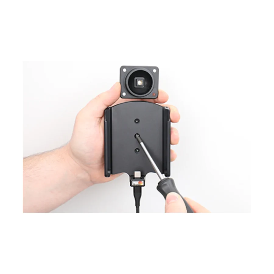 Bild 1 : 727374 : Brodit Halter Aktiv, mit Festanschluss, 12/24V, für APPLE iPhone 15 Plus