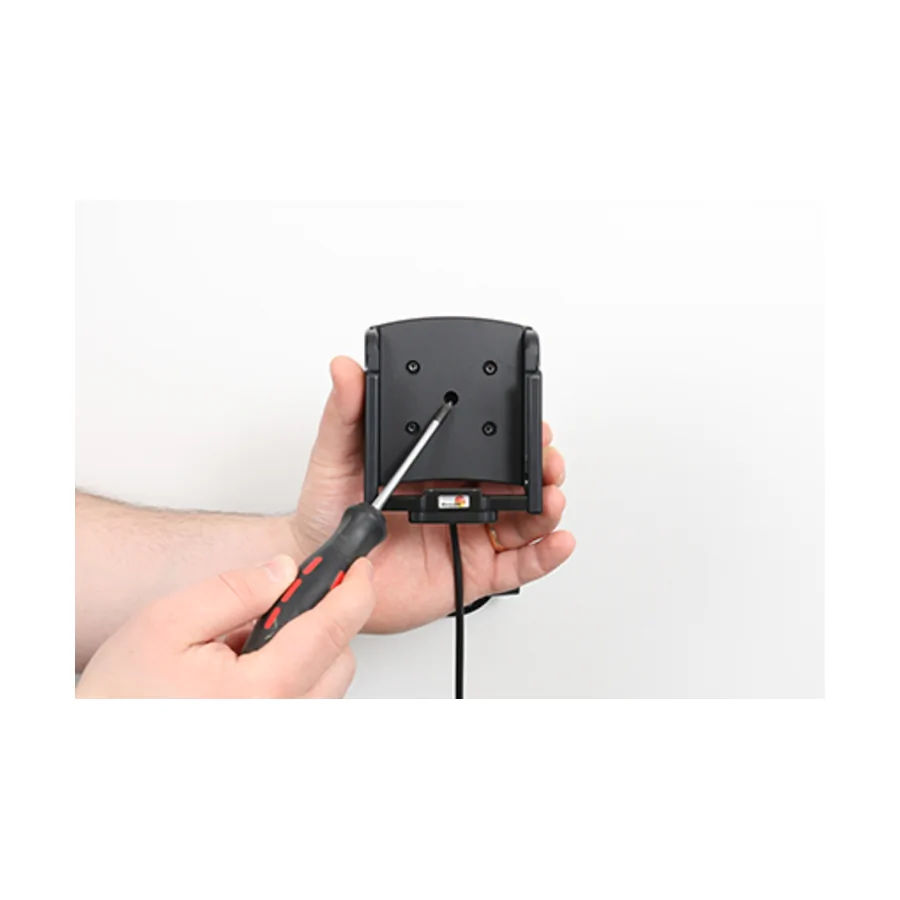 Bild 3 : 727381 : Brodit Halter Aktiv, mit Festanschluss, 12/24V, für SAMSUNG Galaxy XCover 7, Ladung über Pogo-Pins