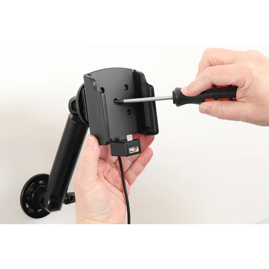 Bild 3 : 727429 : Brodit Halter Aktiv, mit Festanschluss, 12/24V, für DATALOGIC Memor 12-17
