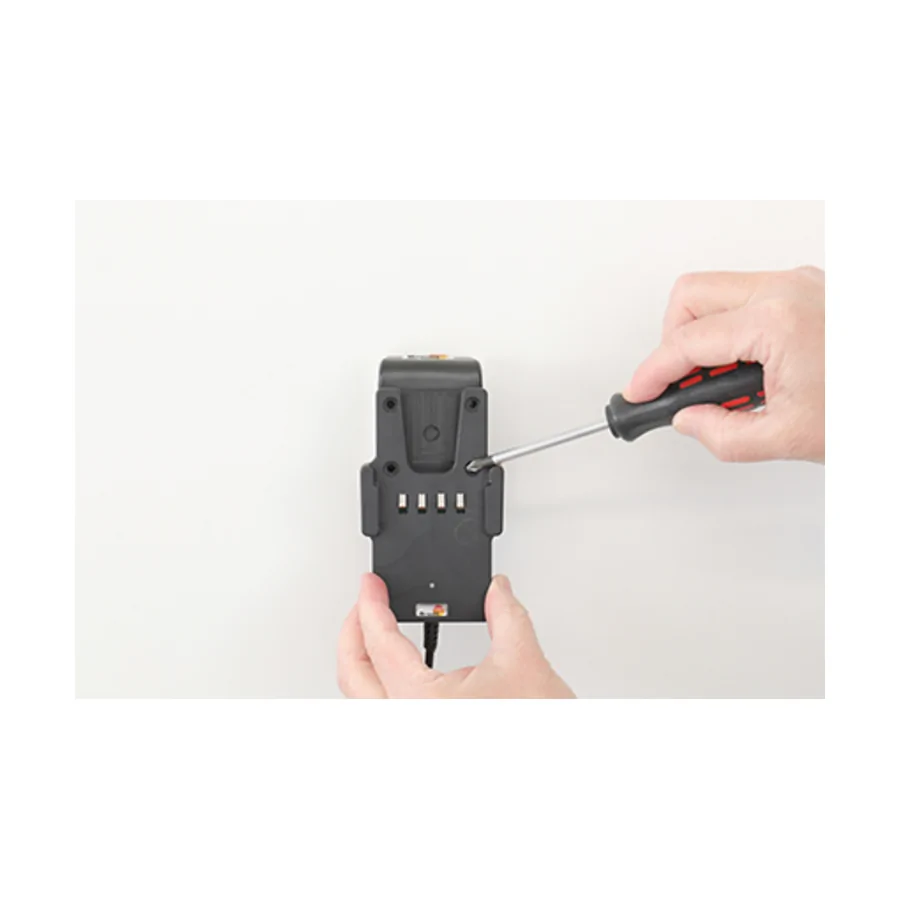 Bild 1 : 732303 : Brodit Halter Aktiv, mit Festanschluss, 12/24V, für HYTERA HP705
