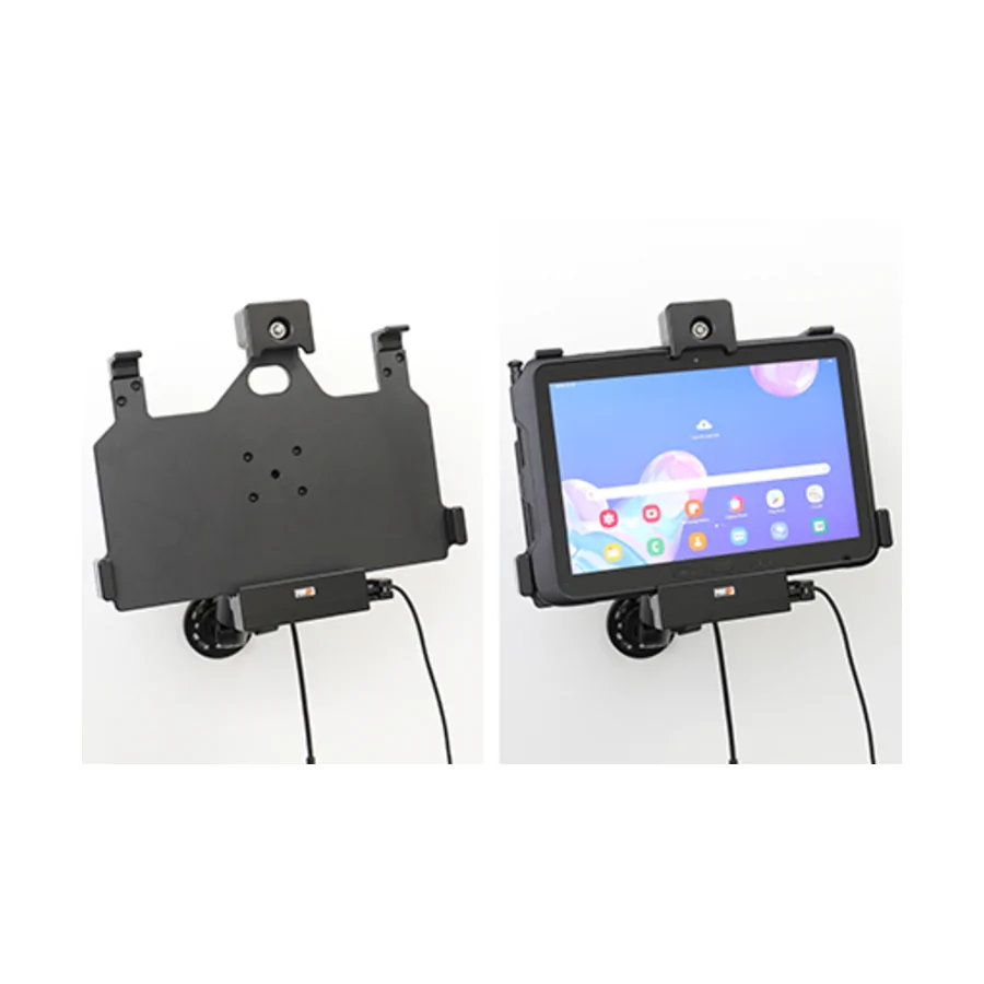 Bild 4 : 735149 : Brodit abschlie�barer Halter Aktiv mit USB-HOST, 12/24V, f�r SAMSUNG Galaxy Tab Active Pro, Horizontal, passt f�r Ger�te mit Original H�lle