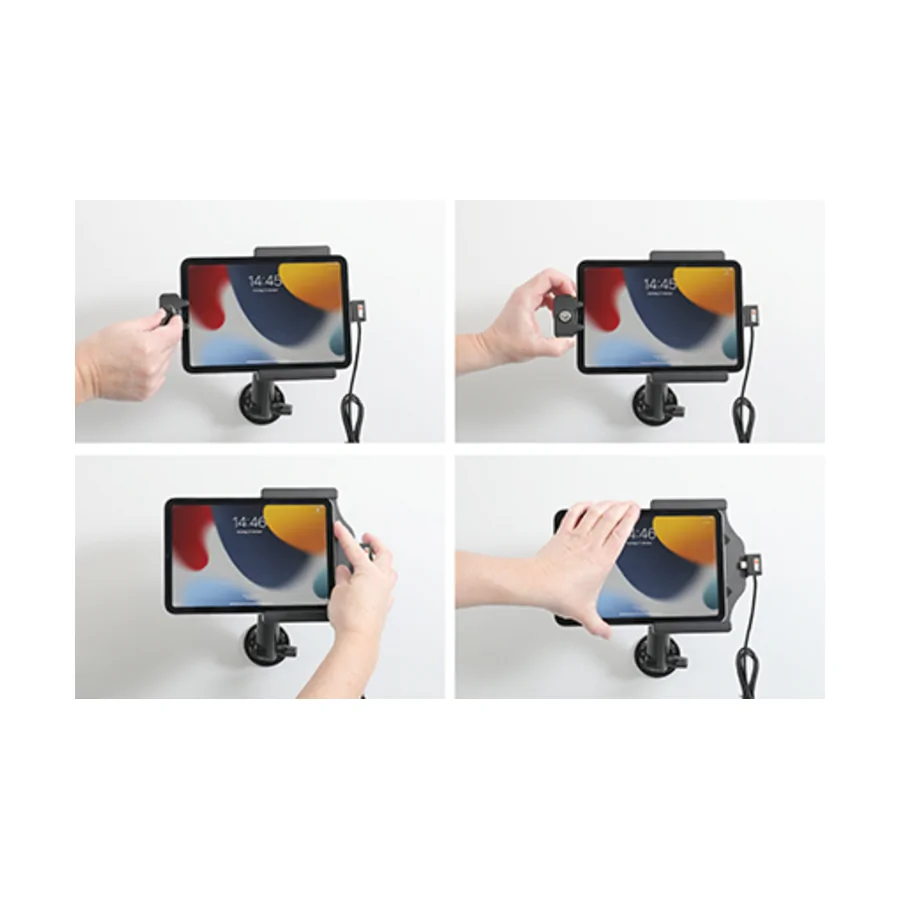 Bild 3 : 735278 : Brodit abschließbarer Halter, Aktiv USB, 12/24V, für APPLE iPad Mini (2021)