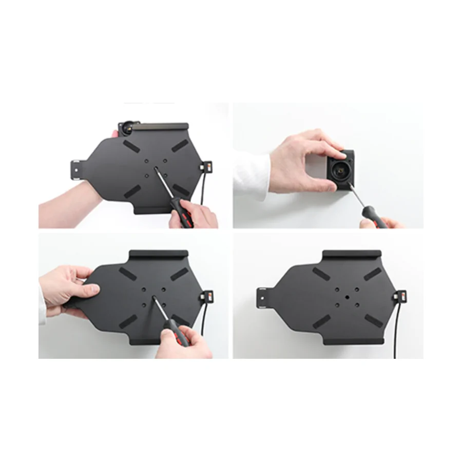 Bild 1 : 735286 : Brodit abschlie�barer Halter, Aktiv USB, 12/24V, f�r SAMSUNG Galaxy Tab A8