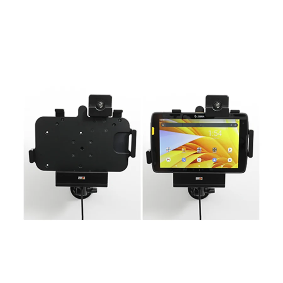 Bild 4 : 736317 : Brodit abschließbarer Halter Aktiv, mit Festanschluss, 12/24V, für ZEBRA ET40 8 Zoll, nur für Geräte OHNE Rugged Boot / Exoskeleton