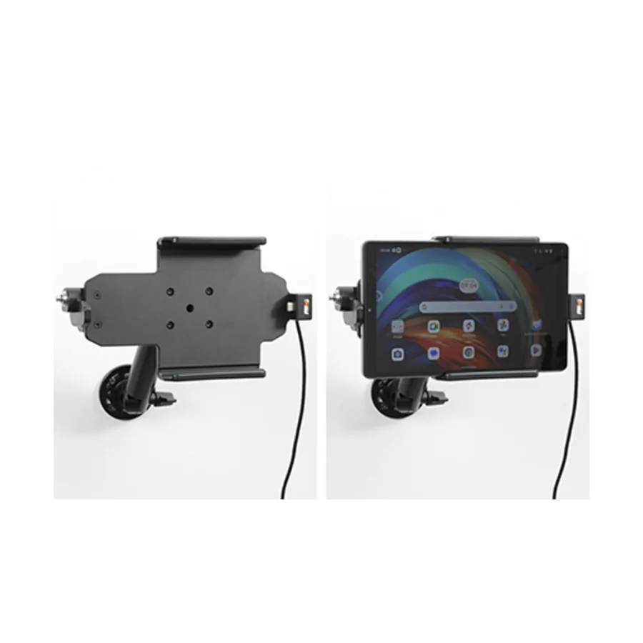 Bild 4 : 736349 : Brodit abschließbarer Halter Aktiv, mit Festanschluss, 12/24V, für LENOVO Tab M8 (4. Generation)