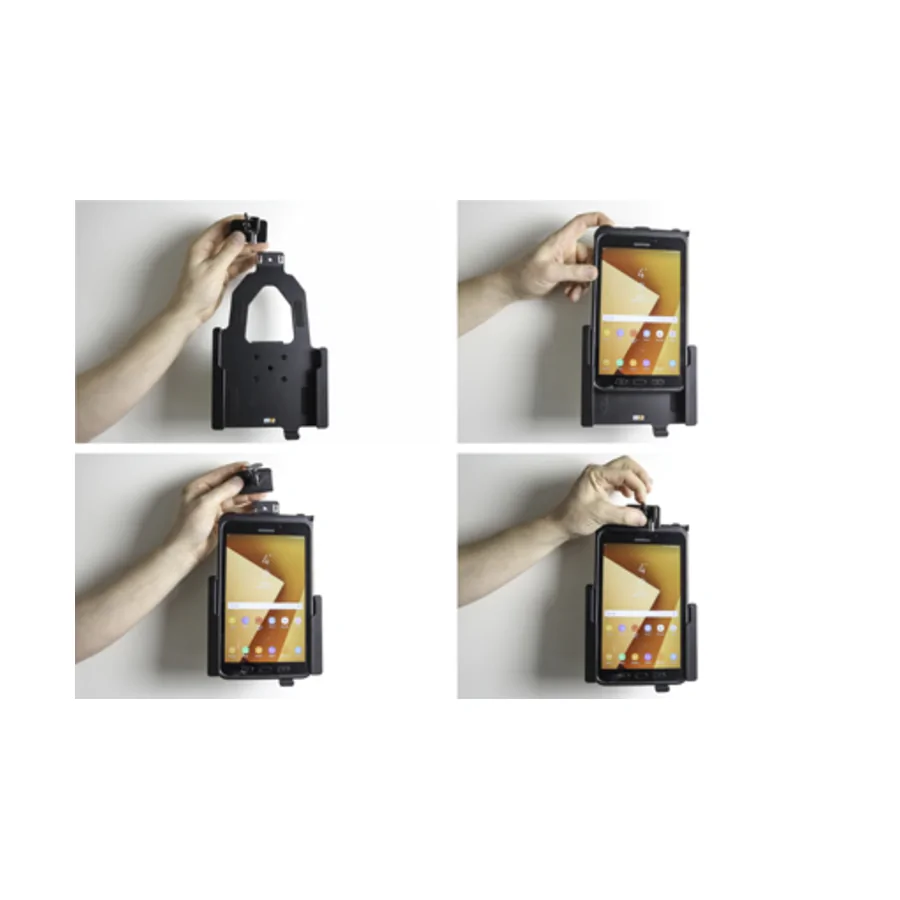 Bild 2 : 739003 : Brodit abschlie�barer Halter f�r SAMSUNG Galaxy Tab Active 3, passt f�r Ger�te mit Original H�lle