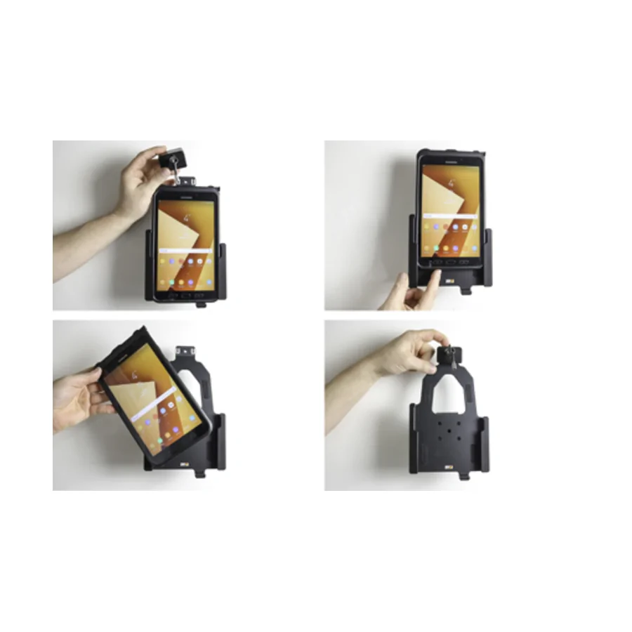 Bild 3 : 739003 : Brodit abschlie�barer Halter f�r SAMSUNG Galaxy Tab Active 3, passt f�r Ger�te mit Original H�lle