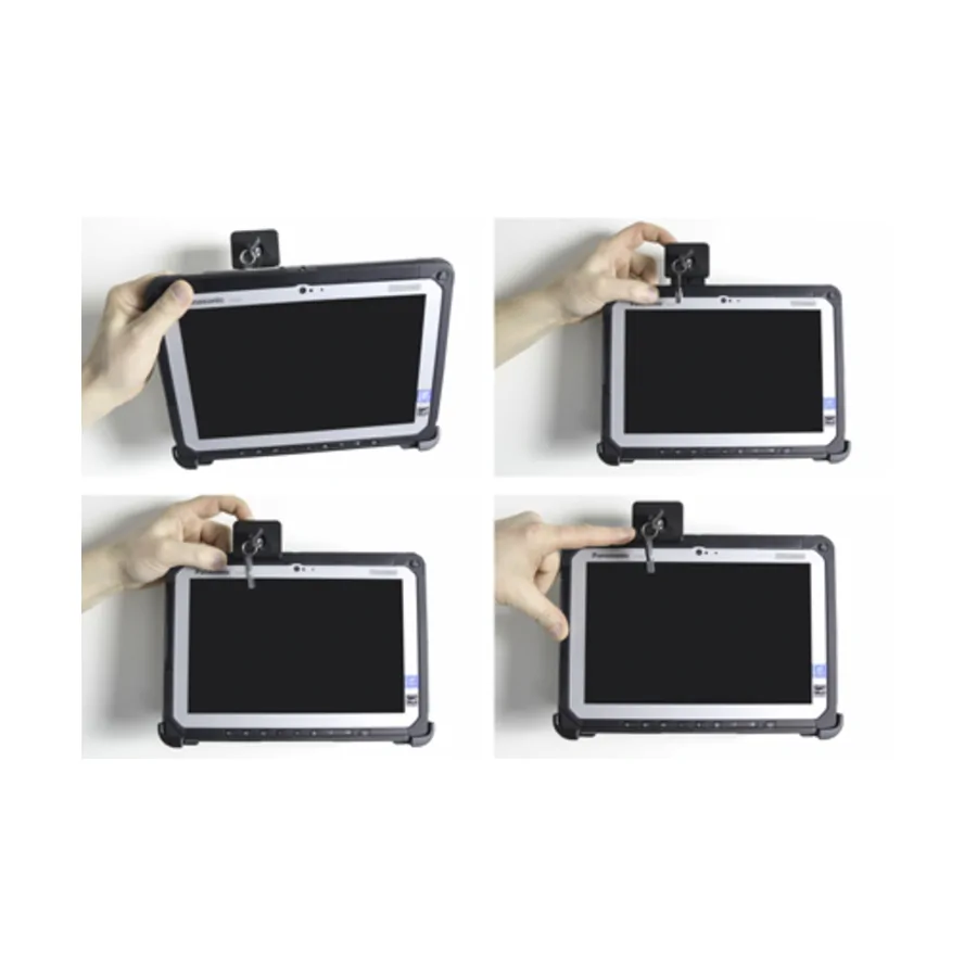 Bild 2 : 739010 : Brodit abschließbarer Halter für PANASONIC FZ-A2