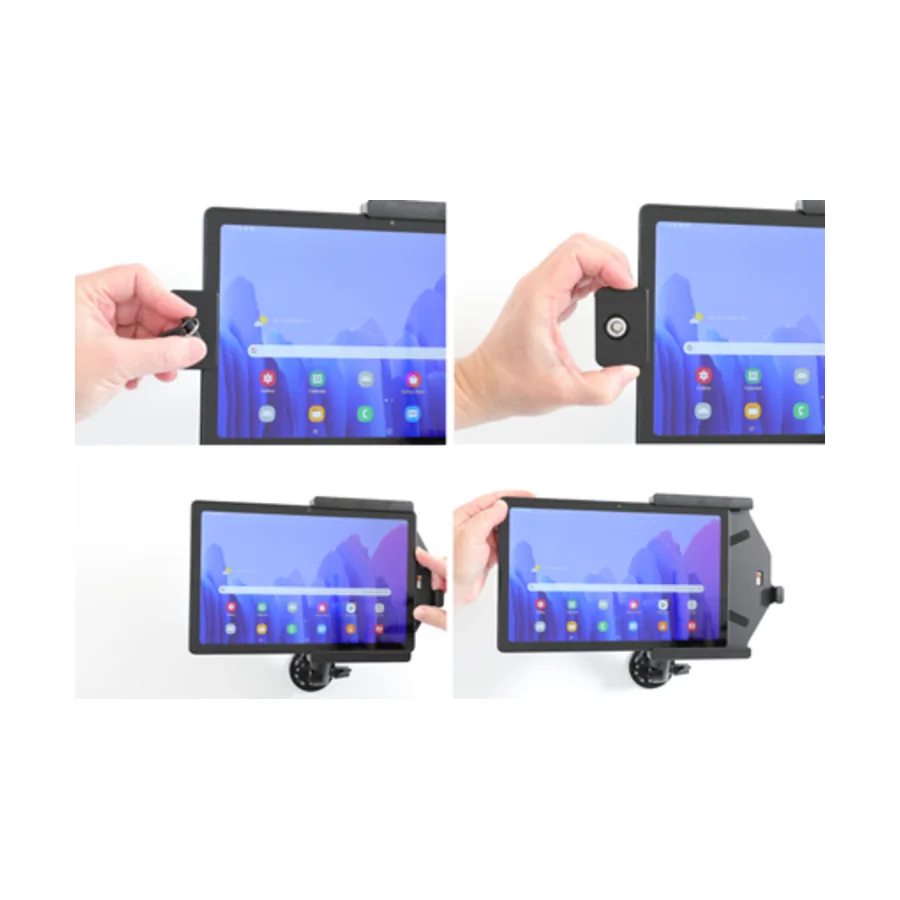Bild 3 : 739229 : Brodit abschließbarer Halter für SAMSUNG Galaxy Tab A7
