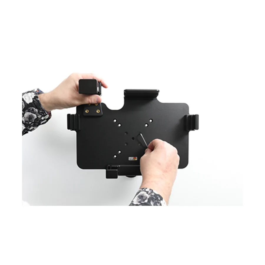 Bild 1 : 739287 : Brodit abschließbarer Halter für GETAC F110 (nur Generation 6 / 2022), für Geräte mit ODER ohne Handschlaufe