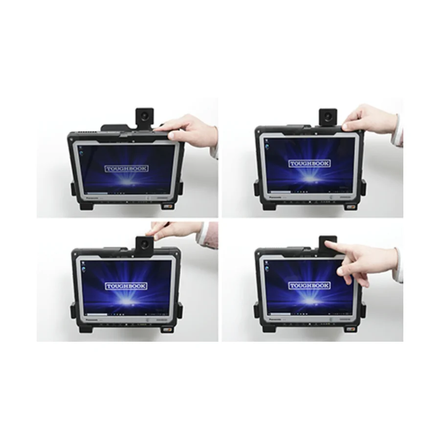 Bild 2 : 739340 : Brodit abschließbarer Halter für PANASONIC Toughbook CF-33
