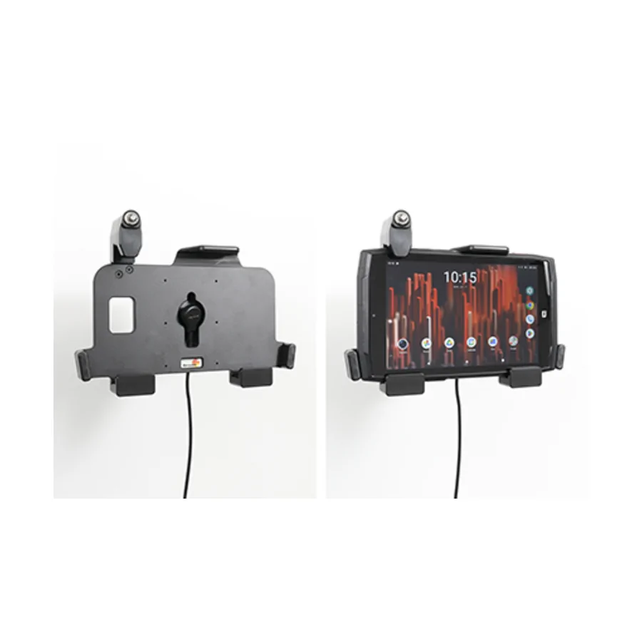 Bild 4 : 739353 : Brodit abschließbarer Halter für CROSSCALL CORE-T5, extra stabile Halterung! Kann mit Crosscall USB-A-X-Link verwendet werden!