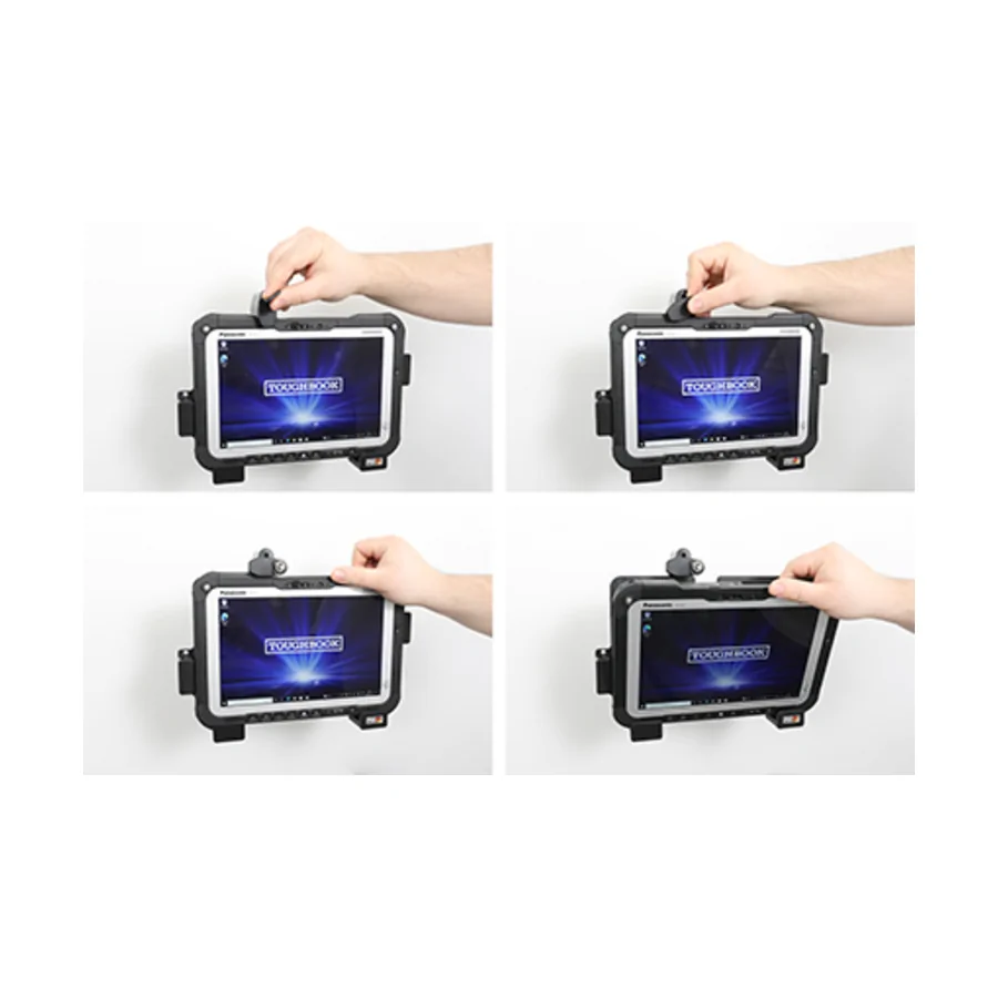 Bild 3 : 739379 : Brodit abschließbarer Halter für PANASONIC Toughbook FZ-G2