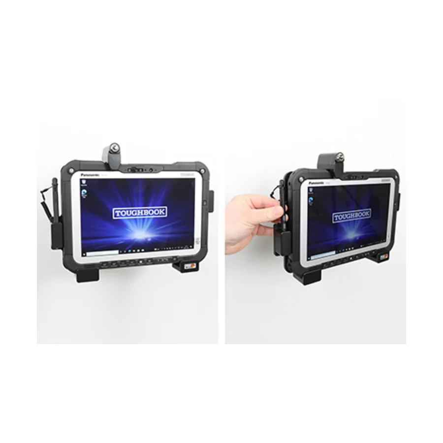 Bild 4 : 739379 : Brodit abschließbarer Halter für PANASONIC Toughbook FZ-G2