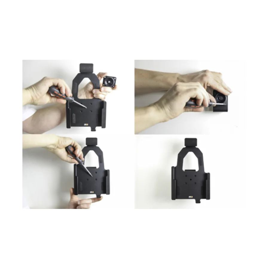 Bild 1 : 741003 : Brodit Halter mit Verriegelung für SAMSUNG Galaxy Tab Active 5, Vertikal, passt für Geräte mit Original Hülle