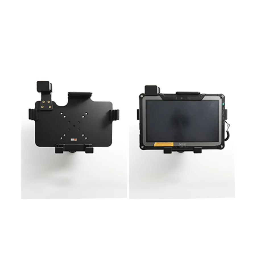 Bild 4 : 741287 : Brodit Halter mit Verriegelung für GETAC F110 (nur Generation 6 / 2022), für Geräte mit ODER ohne Handschlaufe