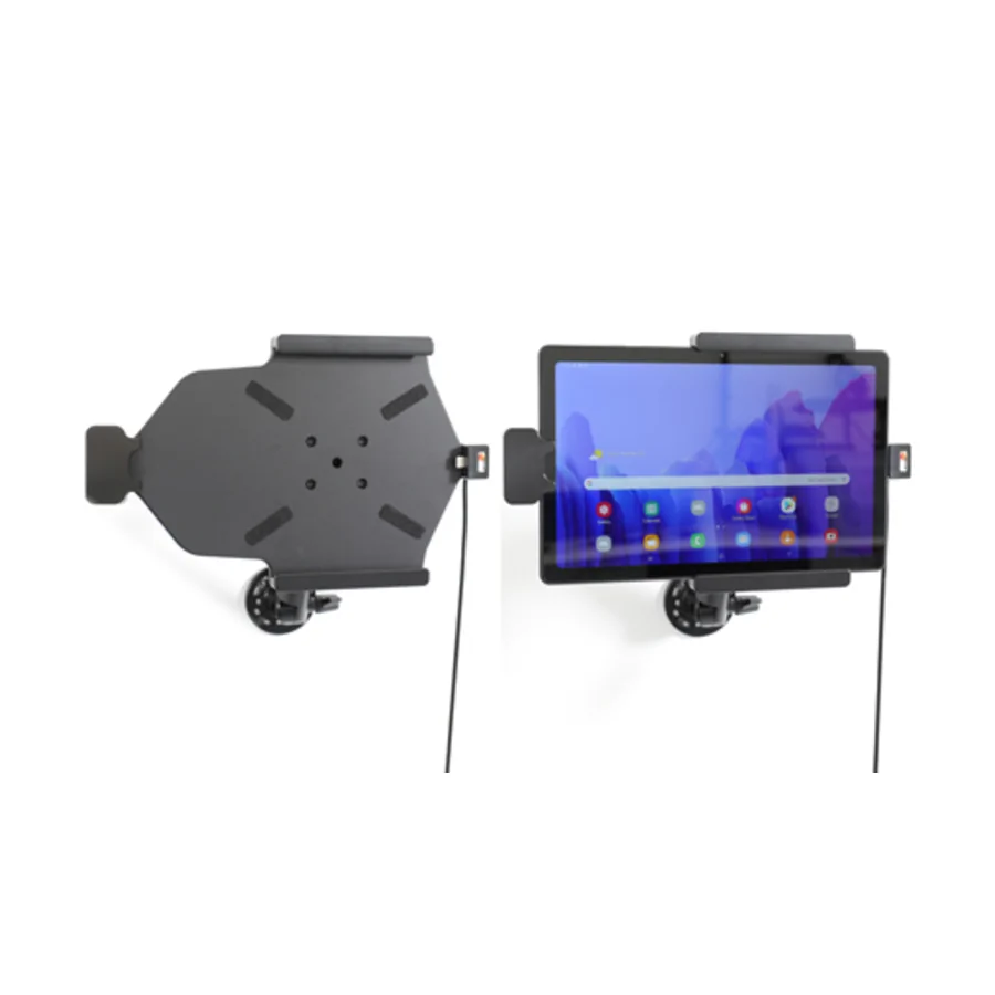 Bild 4 : 747229 : Brodit Halter mit Verriegelung, Aktiv, mit Festanschluss, 12/24V, für SAMSUNG Galaxy Tab A7