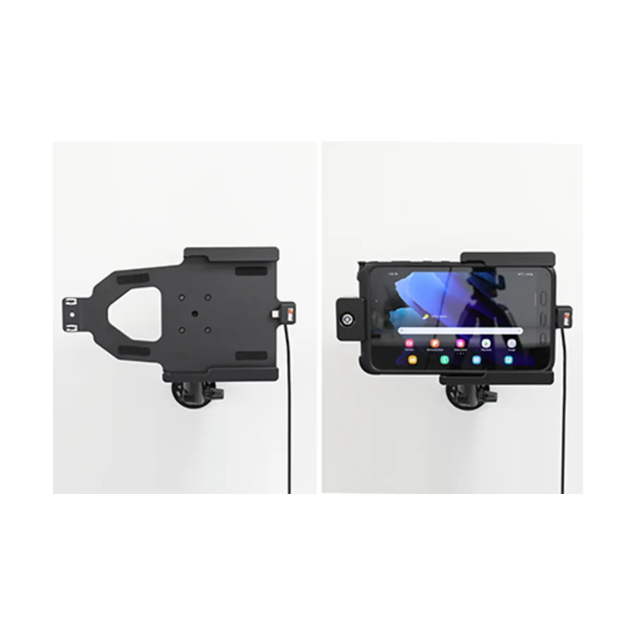 Bild 4 : 752002 : Brodit abschließbarer Halter, Aktiv USB, 12/24V, für SAMSUNG Galaxy Tab Active 3