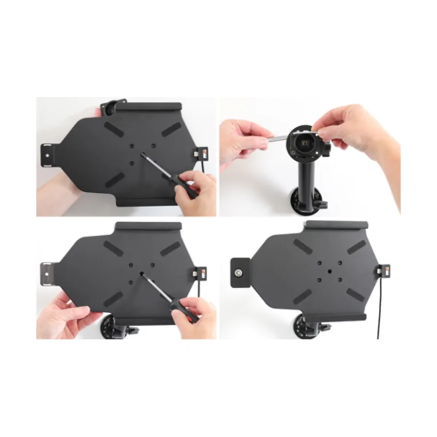 Bild 1 : 752229 : Brodit abschließbarer Halter, Aktiv USB, 12/24V, für SAMSUNG Galaxy Tab A7