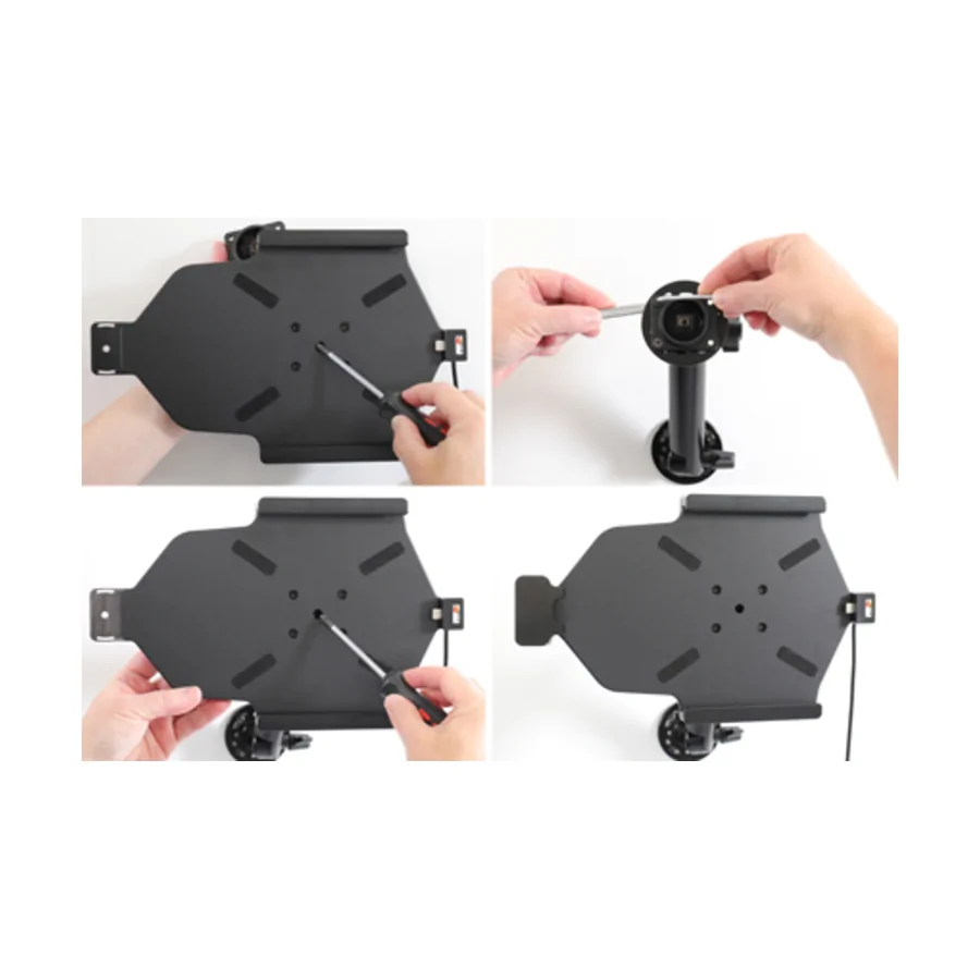 Bild 1 : 753229 : Brodit Halter mit Verriegelung, Aktiv USB, 12/24V, für SAMSUNG Galaxy Tab A7