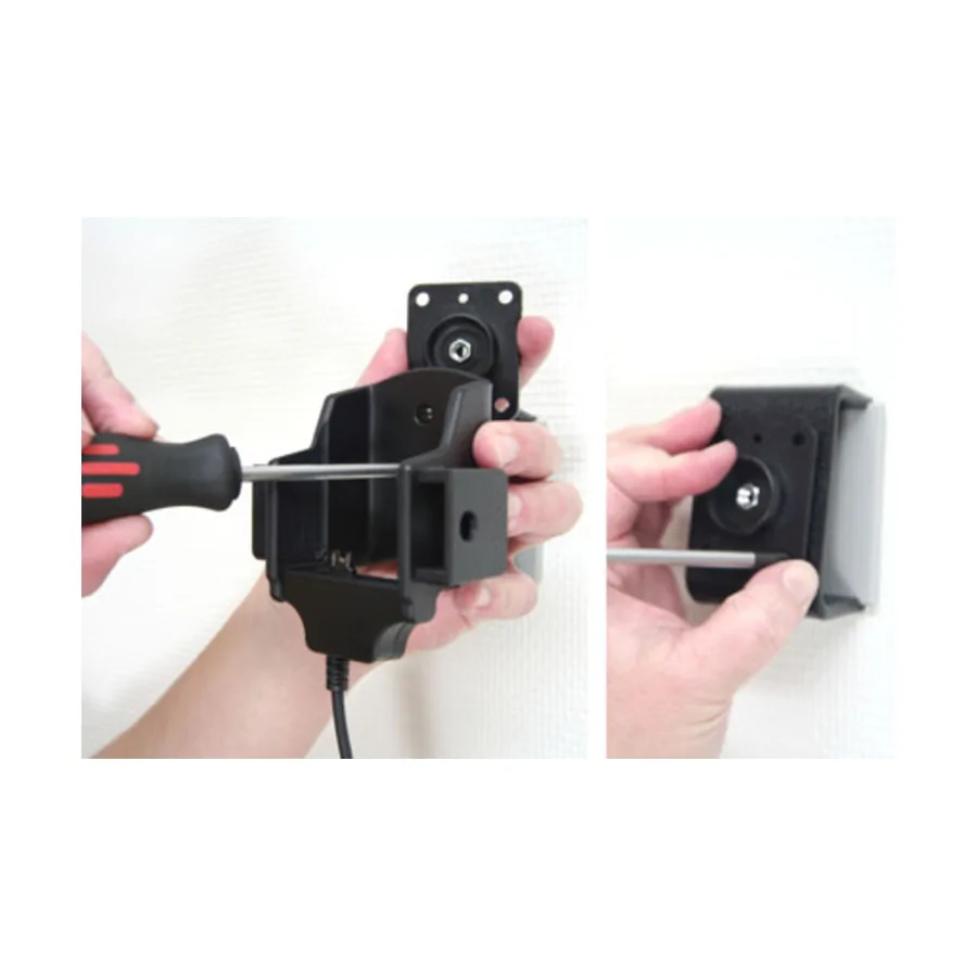 Bild 2 : 841488 : Brodit Funkgeräte Halter, für MOTOROLA MTP 850, für Geräte mit oder ohne Gürtelclip, mit Befestigung des Original Motorola KFZ Ladekabel (Nicht im Lieferumfang!)