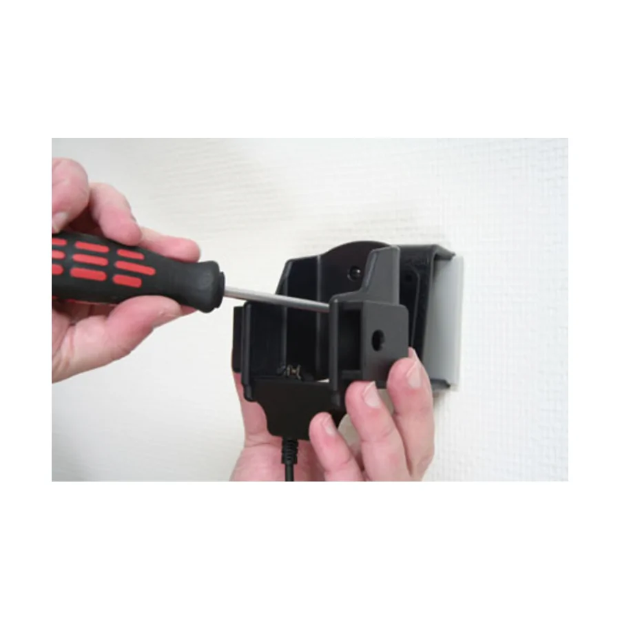 Bild 3 : 841488 : Brodit Funkgeräte Halter, für MOTOROLA MTP 850, für Geräte mit oder ohne Gürtelclip, mit Befestigung des Original Motorola KFZ Ladekabel (Nicht im Lieferumfang!)