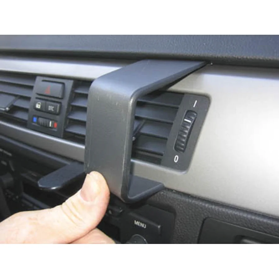 Bild 2 : 853740 : Brodit ProClip für BMW 3er (E90, E91, E92, E93), ab Bj. 2005 bis 2012, nur nir Modelle OHNE Werksnavi und MIT Holzapplikation