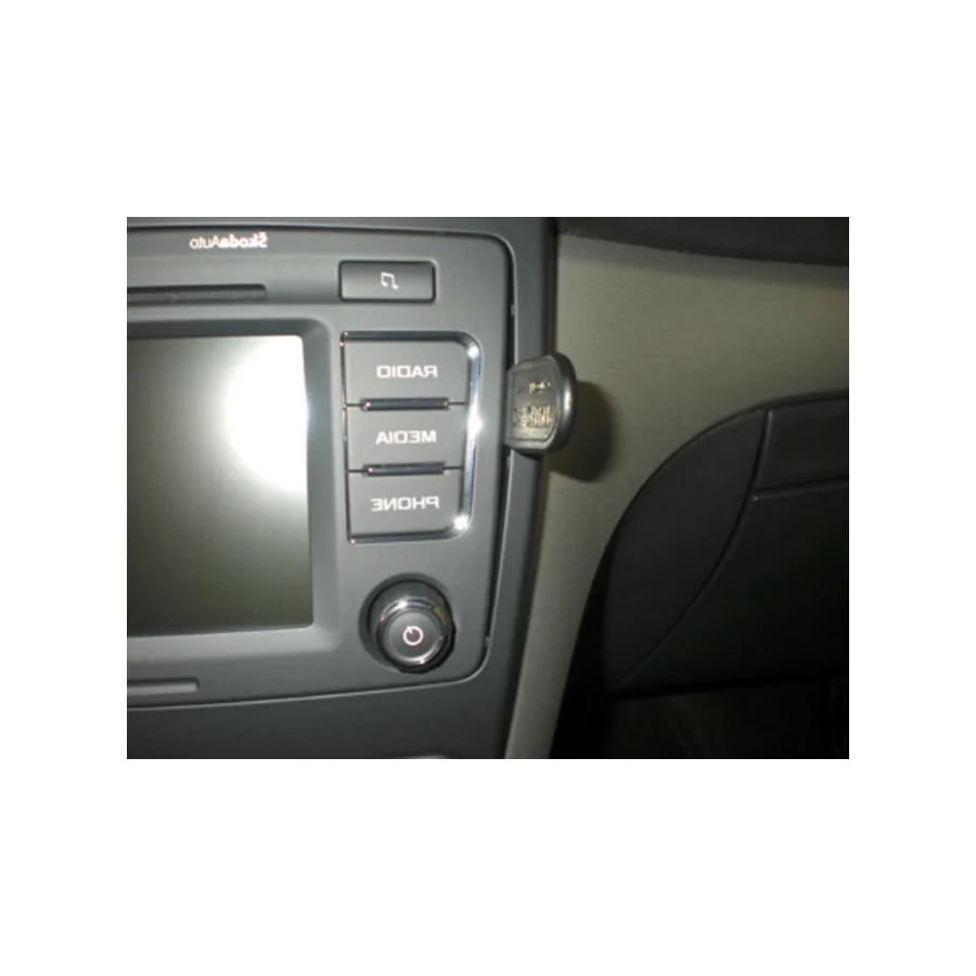 Bild 1 : 854394 : Brodit ProClip für Skoda Yeti, ab Bj. 07/2009 bis 2017 - Nur bei Ausstattung: Original Stereo Swing and Blues