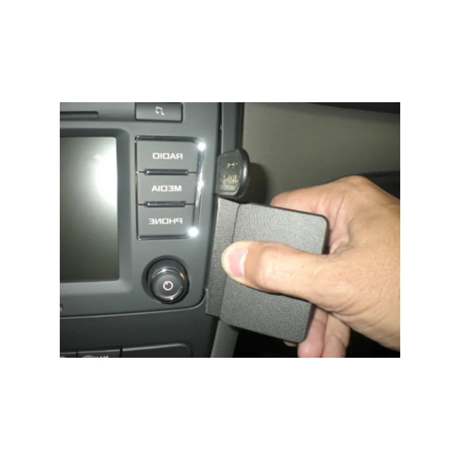 Bild 2 : 854394 : Brodit ProClip für Skoda Yeti, ab Bj. 07/2009 bis 2017 - Nur bei Ausstattung: Original Stereo Swing and Blues