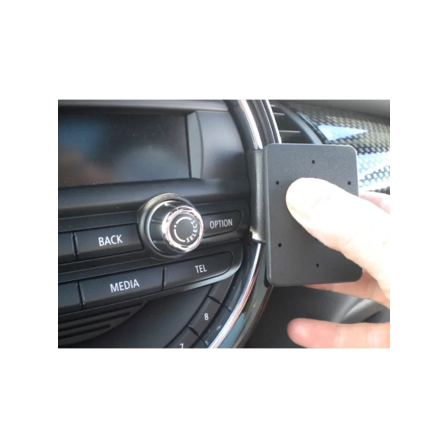 Bild 1 : 855010 : Brodit ProClip für BMW Mini Cooper (F55 / F56), ab Bj. 2014 bis 2021 (NUR für Modelle mit Standard-Radio oder Visual Boost 6.5 Zoll Bildschirm)