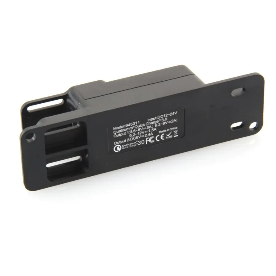 Bild 4 : 942712 : Brodit IP982, Ersatz Ladegerät 12/24V mit 2x USB-A Anschluss inkl. IP811 (ca. 2m Kabel mit 2 Pin-Molex auf lose Enden)