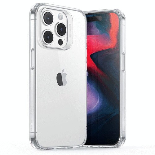 ESR PROJECT ZERO Case, CLEAR, für APPLE iPhone 15 Pro, ultradünne  Schutzhülle mit starkem Schutz, Vergilbungsfrei