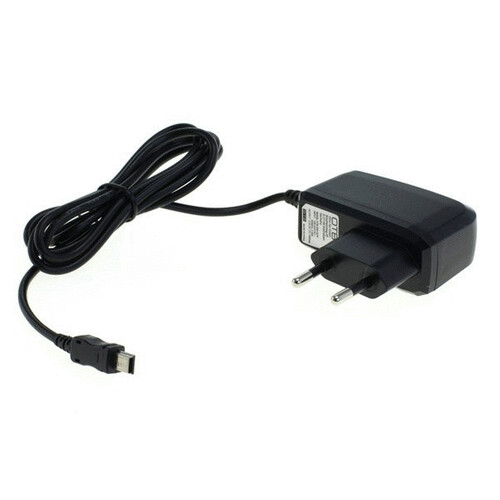 Ladegerät 230V, 5W, Mini USB, Black, 1 Ampere online kaufen
