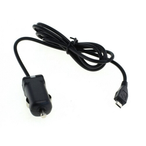 KFZ Ladekabel, 12/24V, Micro USB, 2.4A, Black, Extra hohe Leistung